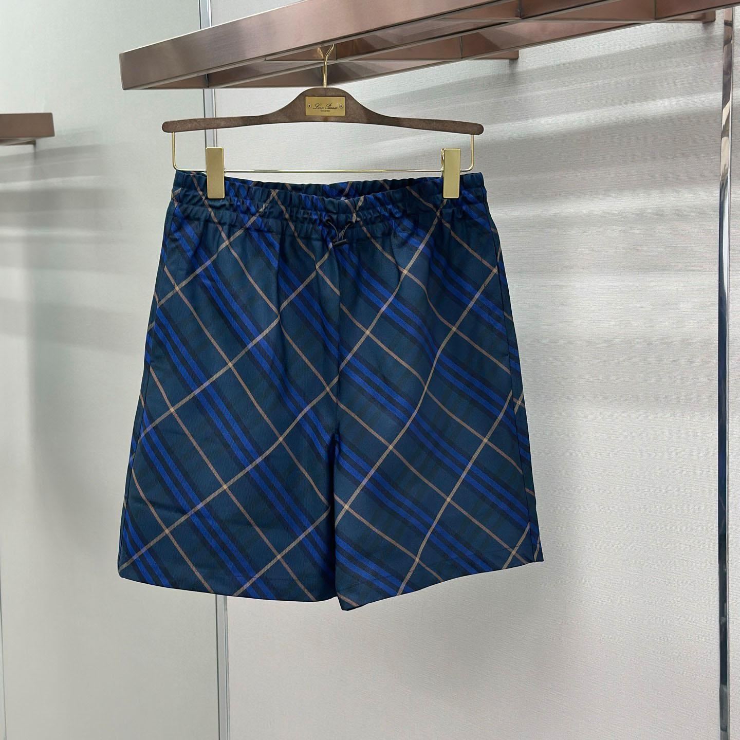 Burberry Check-Pattern Shorts - FashionPlug