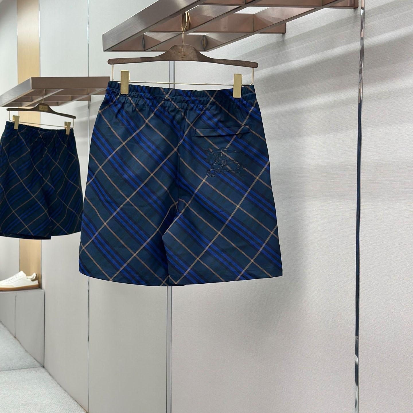 Burberry Check-Pattern Shorts - FashionPlug