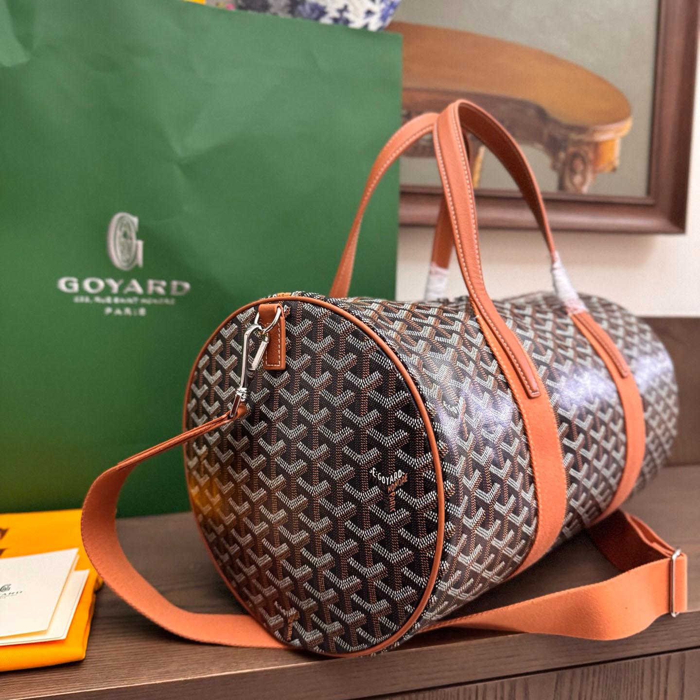 Goyard Barrel 40 Sports Bag - FashionPlug