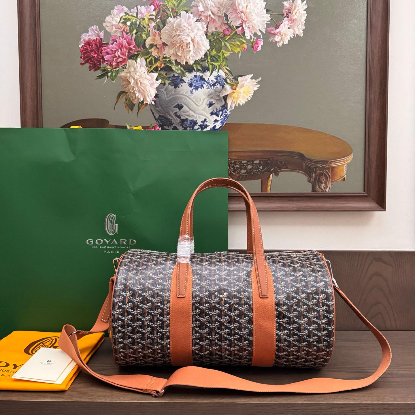 Goyard Barrel 40 Sports Bag - FashionPlug