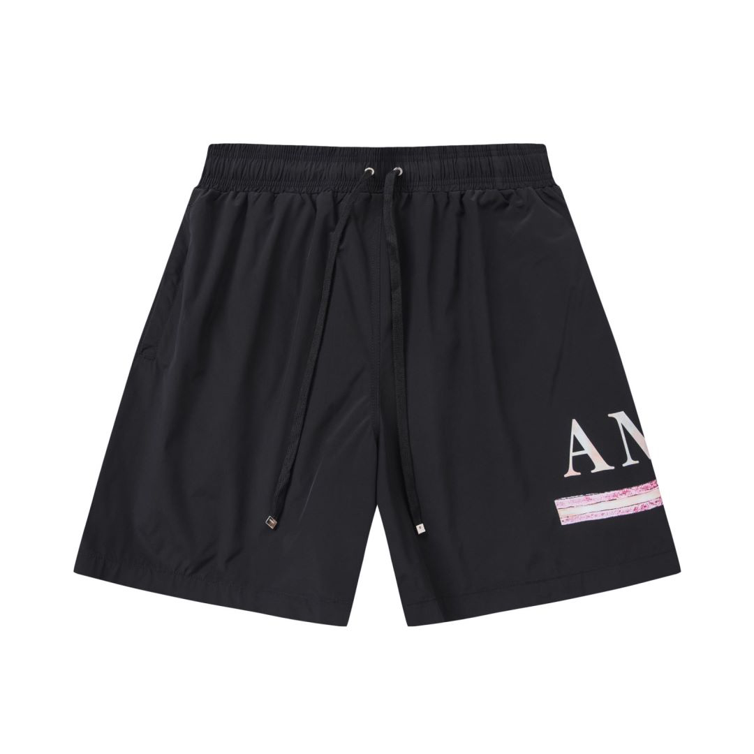 Amiri Watercolour Bar Sweat Shorts - FashionPlug