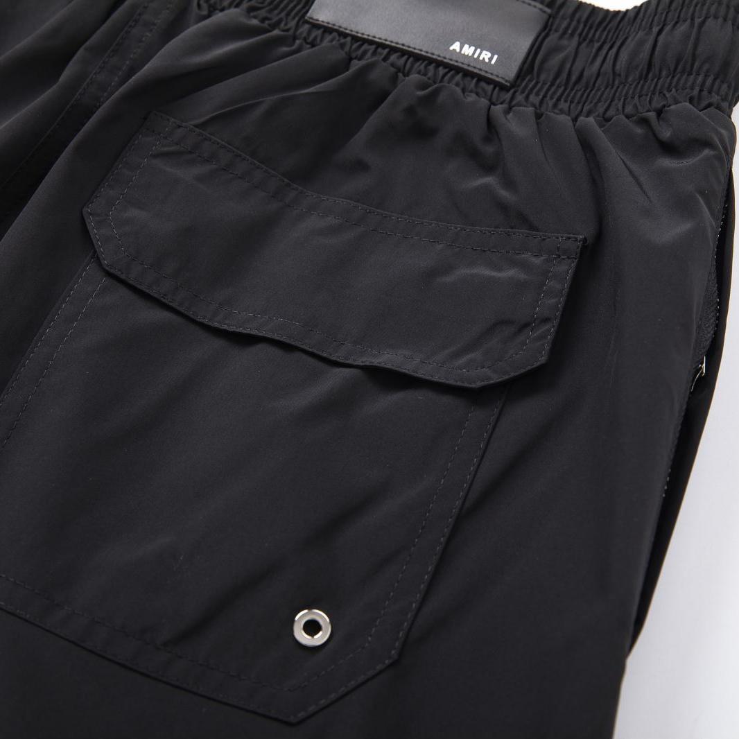 Amiri Watercolour Bar Sweat Shorts - FashionPlug