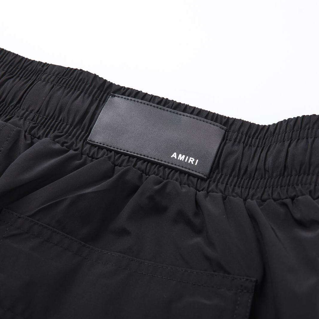 Amiri Watercolour Bar Sweat Shorts - FashionPlug