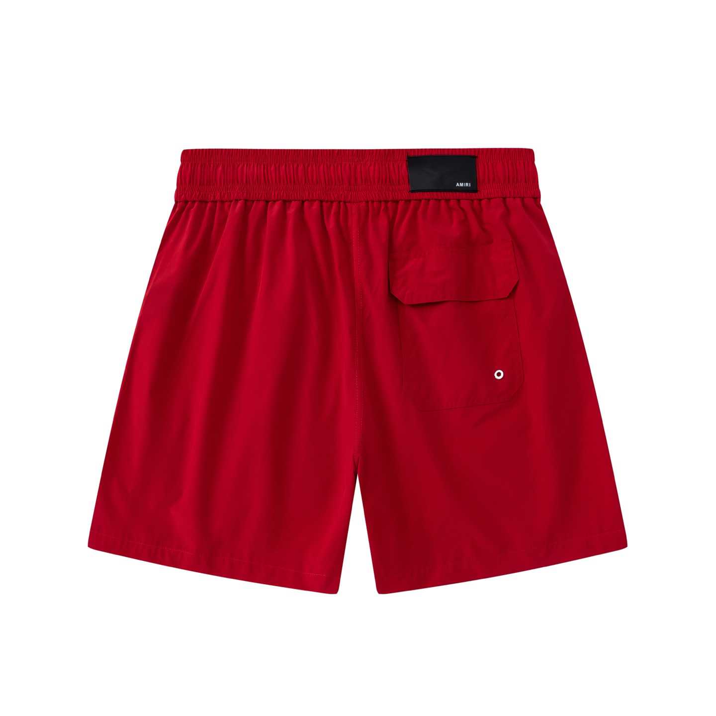 Amiri Club Swim Shorts 'Red' - FashionPlug