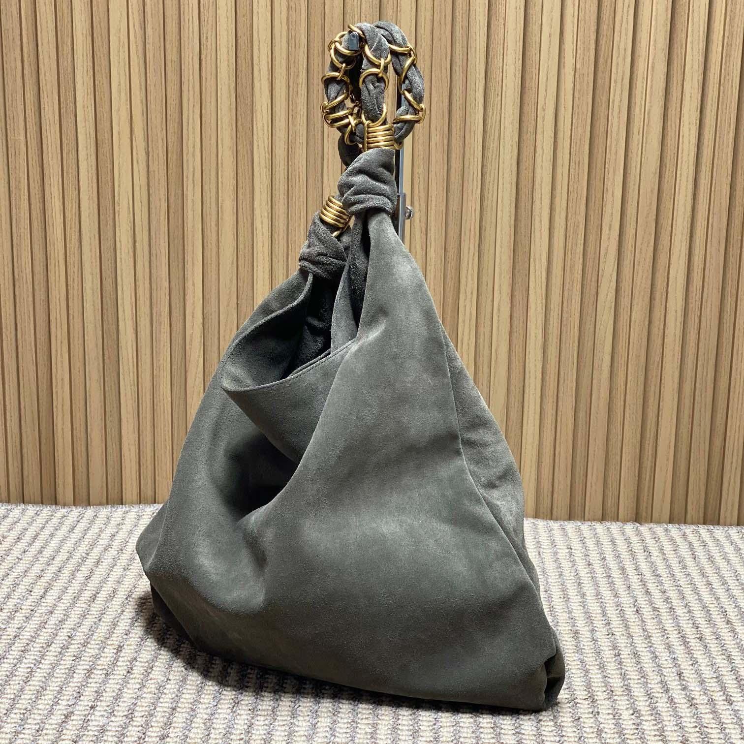 Saint Laurent AMALIA In Suede - FashionPlug