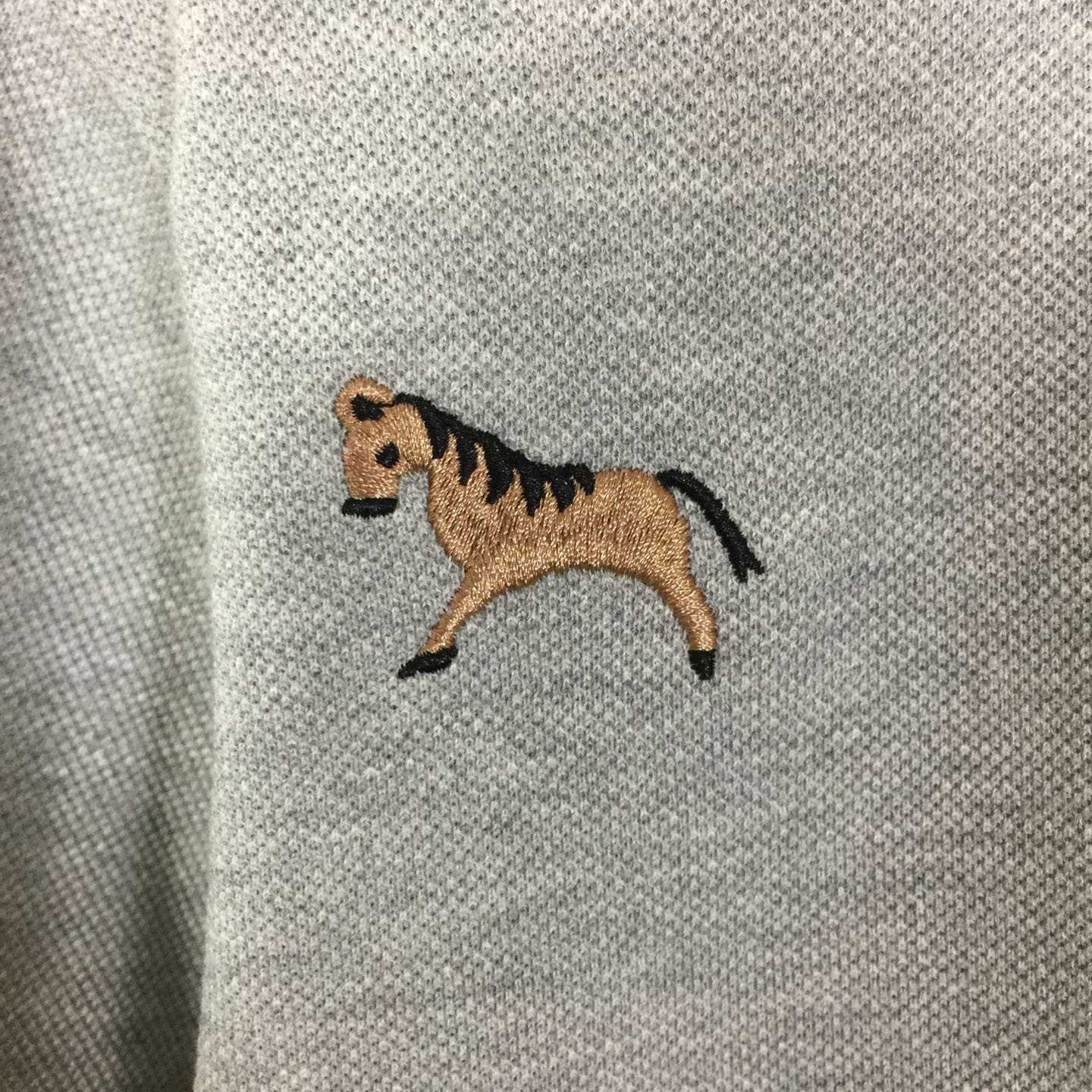Thom Browne Lunar New Year Pique Horse Embroidery Polo - FashionPlug