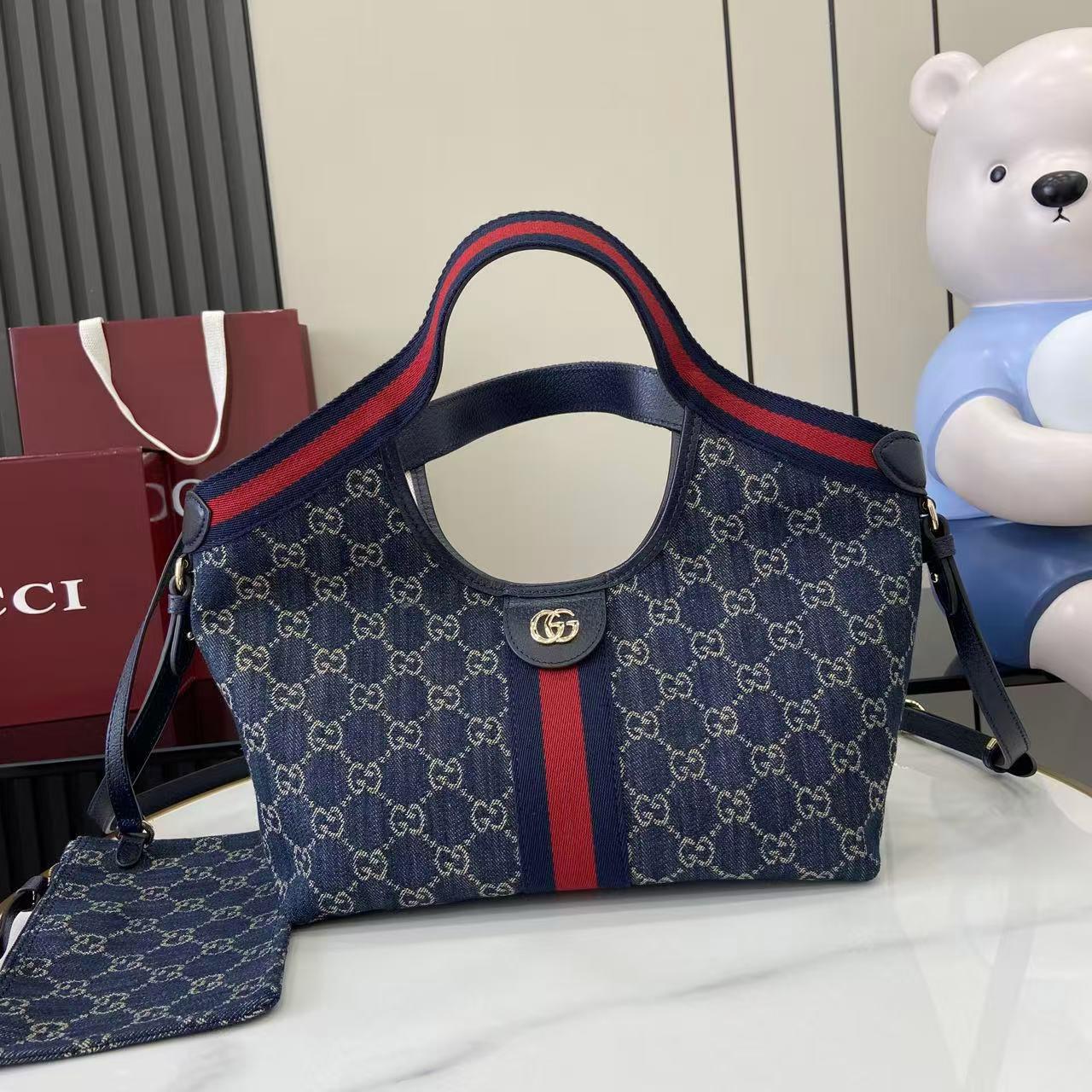 Gucci Giglio Small Tote Bag 860845 - FashionPlug