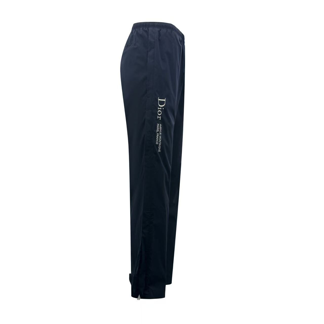 Dior Track Pants With Dior Montaigne Embroidery - FashionPlug