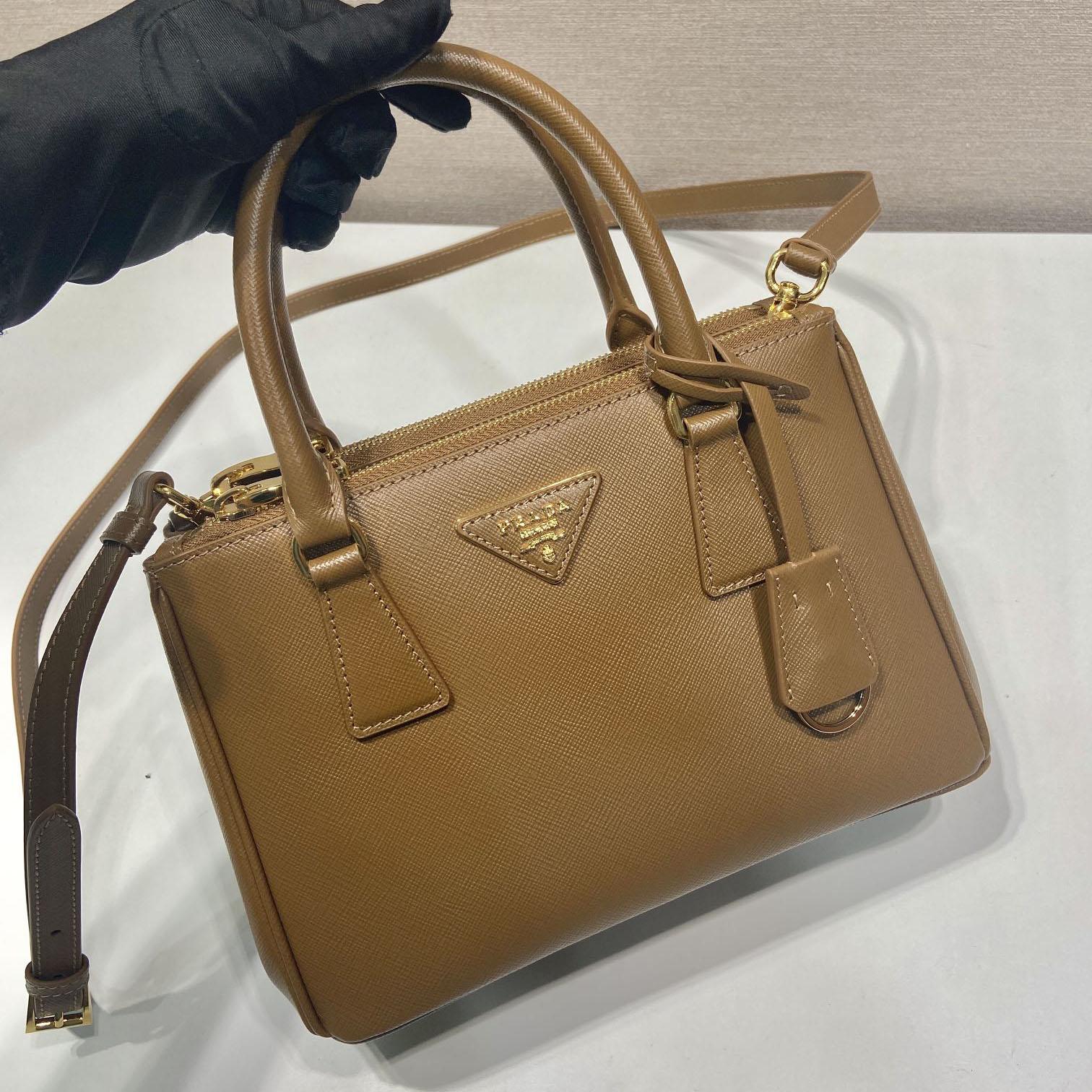 Prada Galleria Small Saffiano Leather Bag - FashionPlug