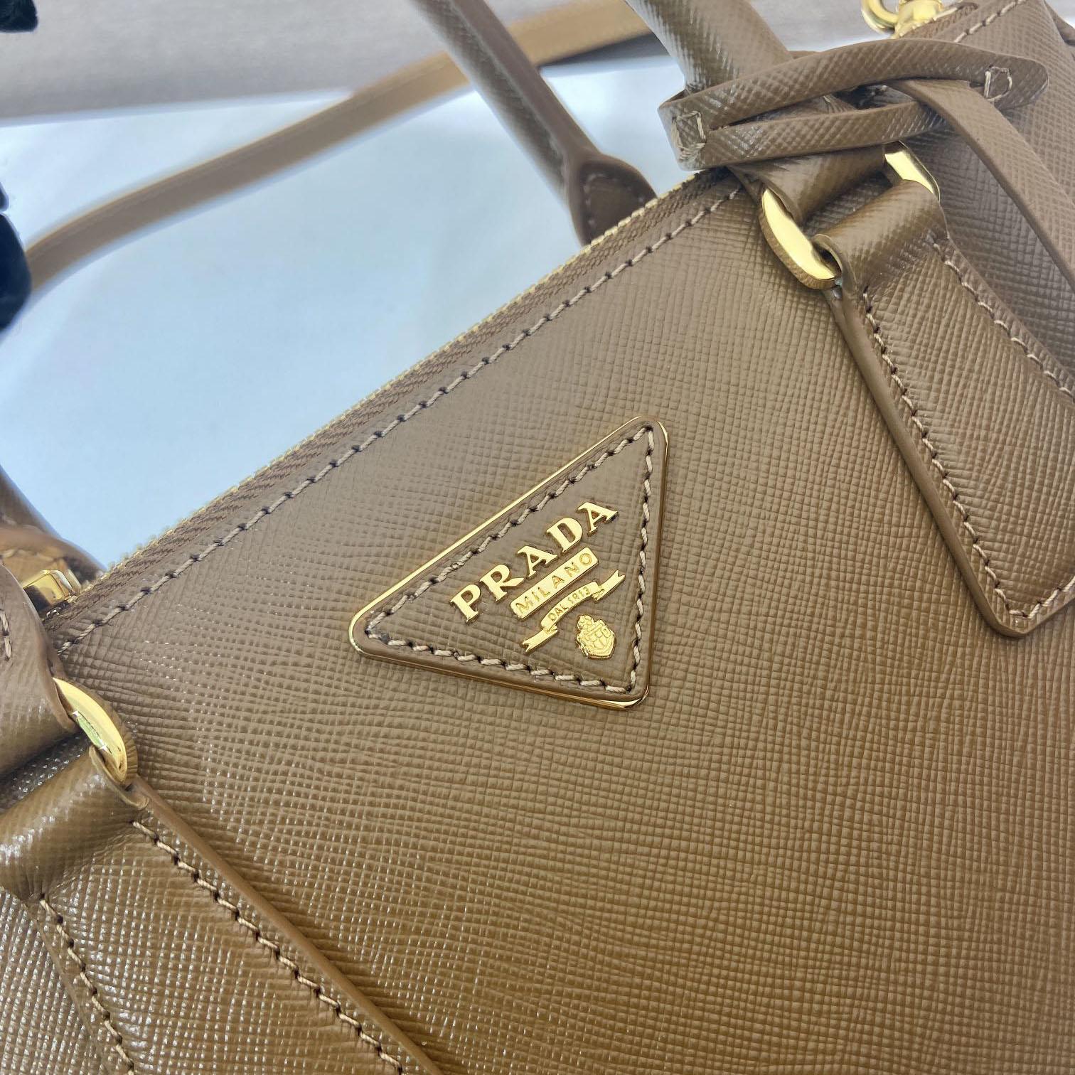 Prada Galleria Small Saffiano Leather Bag - FashionPlug