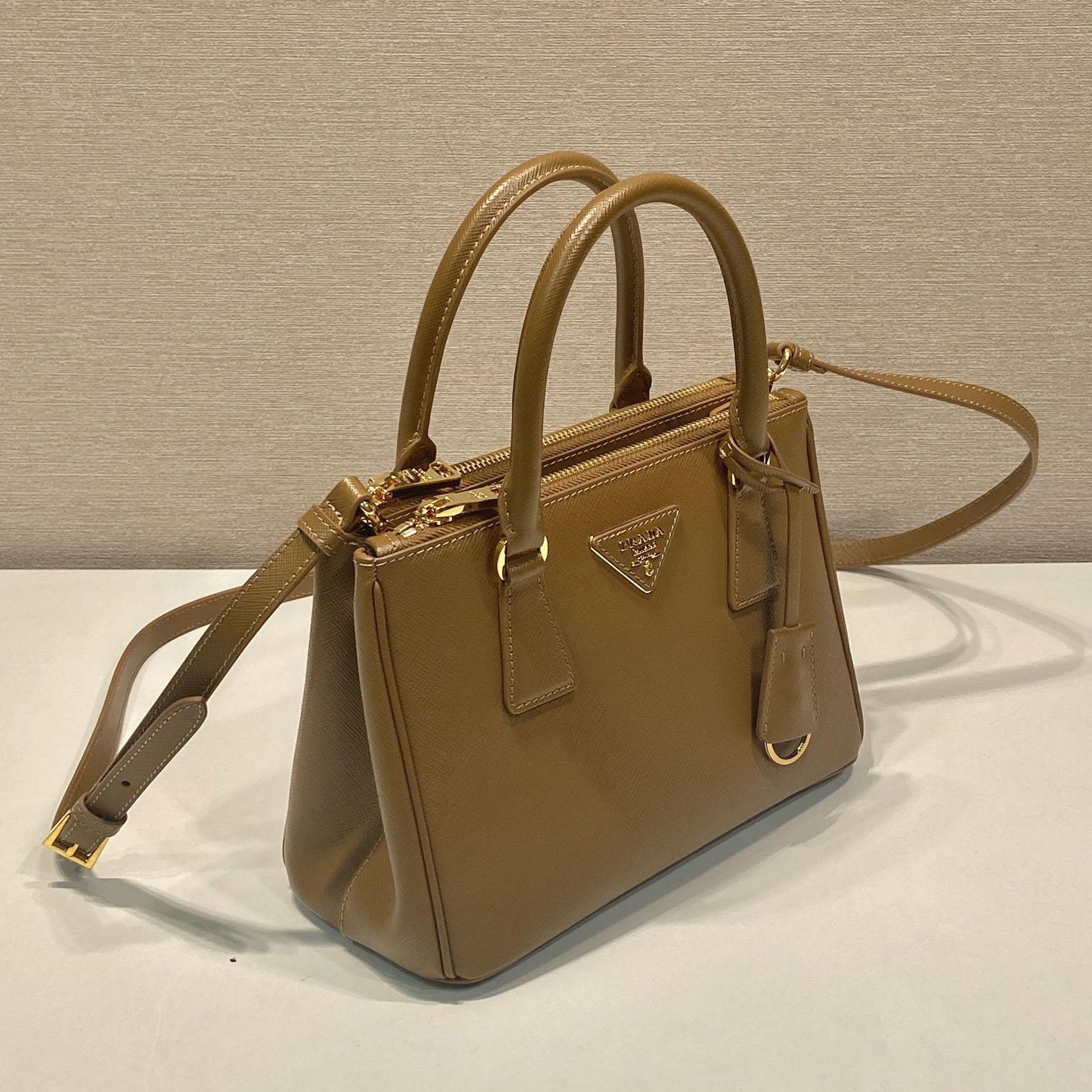 Prada Galleria Small Saffiano Leather Bag - FashionPlug