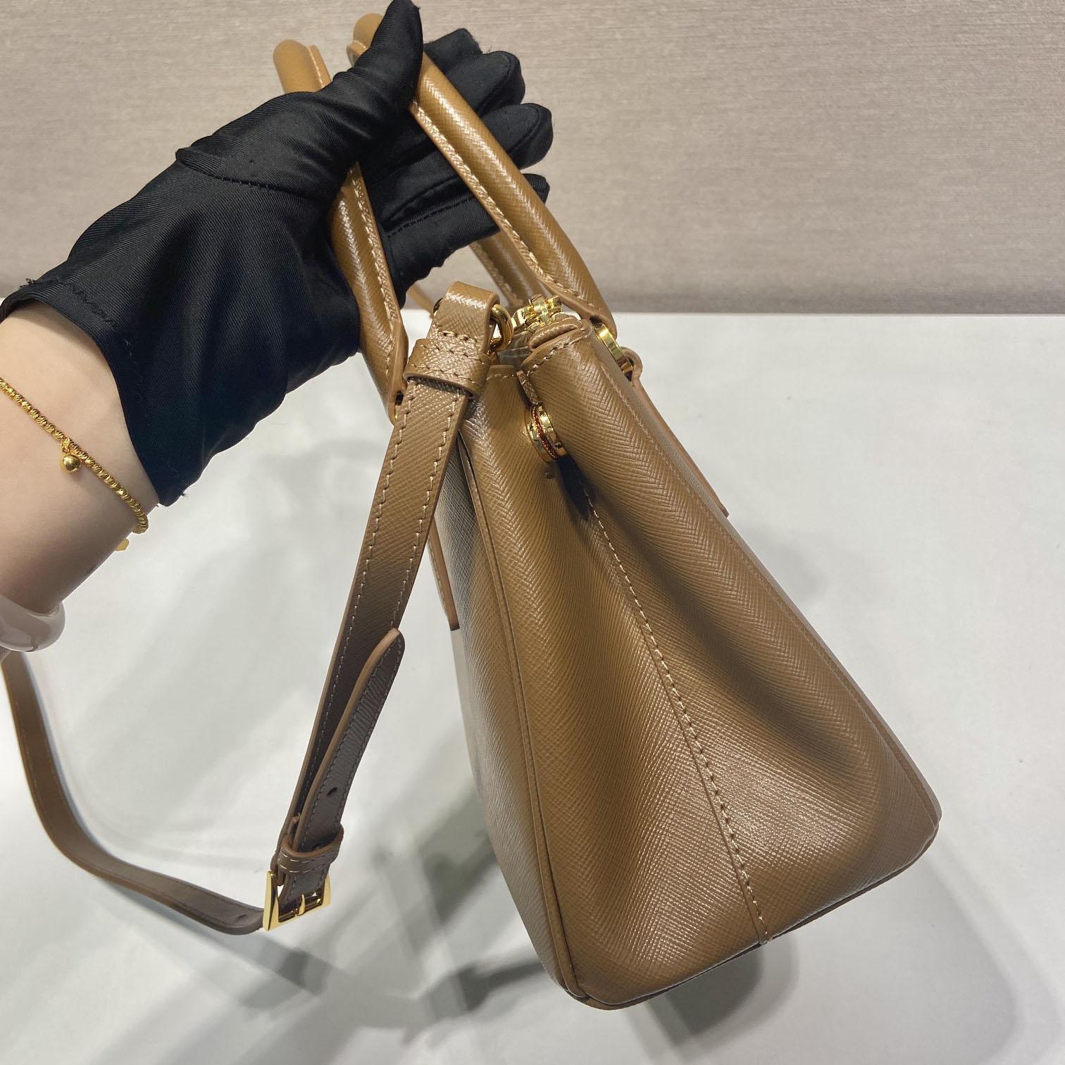 Prada Galleria Small Saffiano Leather Bag - FashionPlug