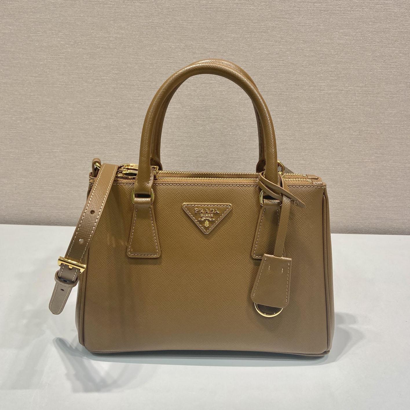 Prada Galleria Small Saffiano Leather Bag - FashionPlug
