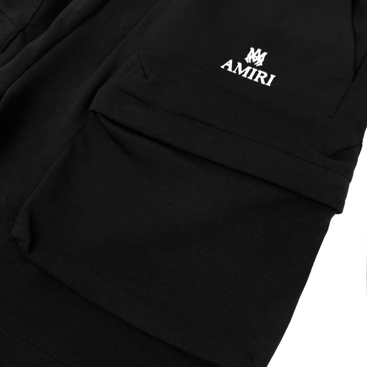 Amiri Drawstring-Waist Cargo Track Shorts - FashionPlug