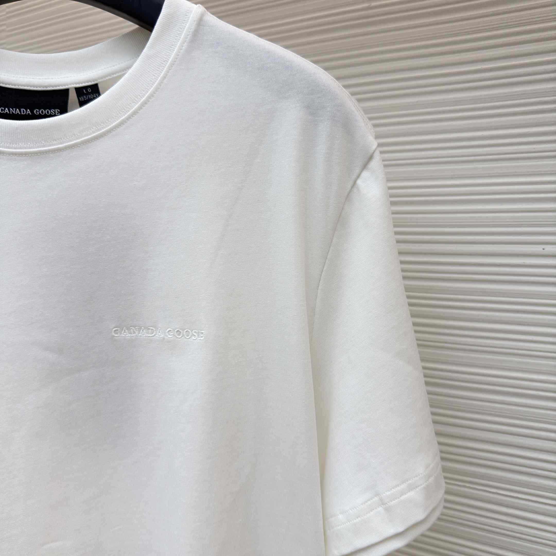 Canada Goose Logo-Embroidered T-shirt - FashionPlug