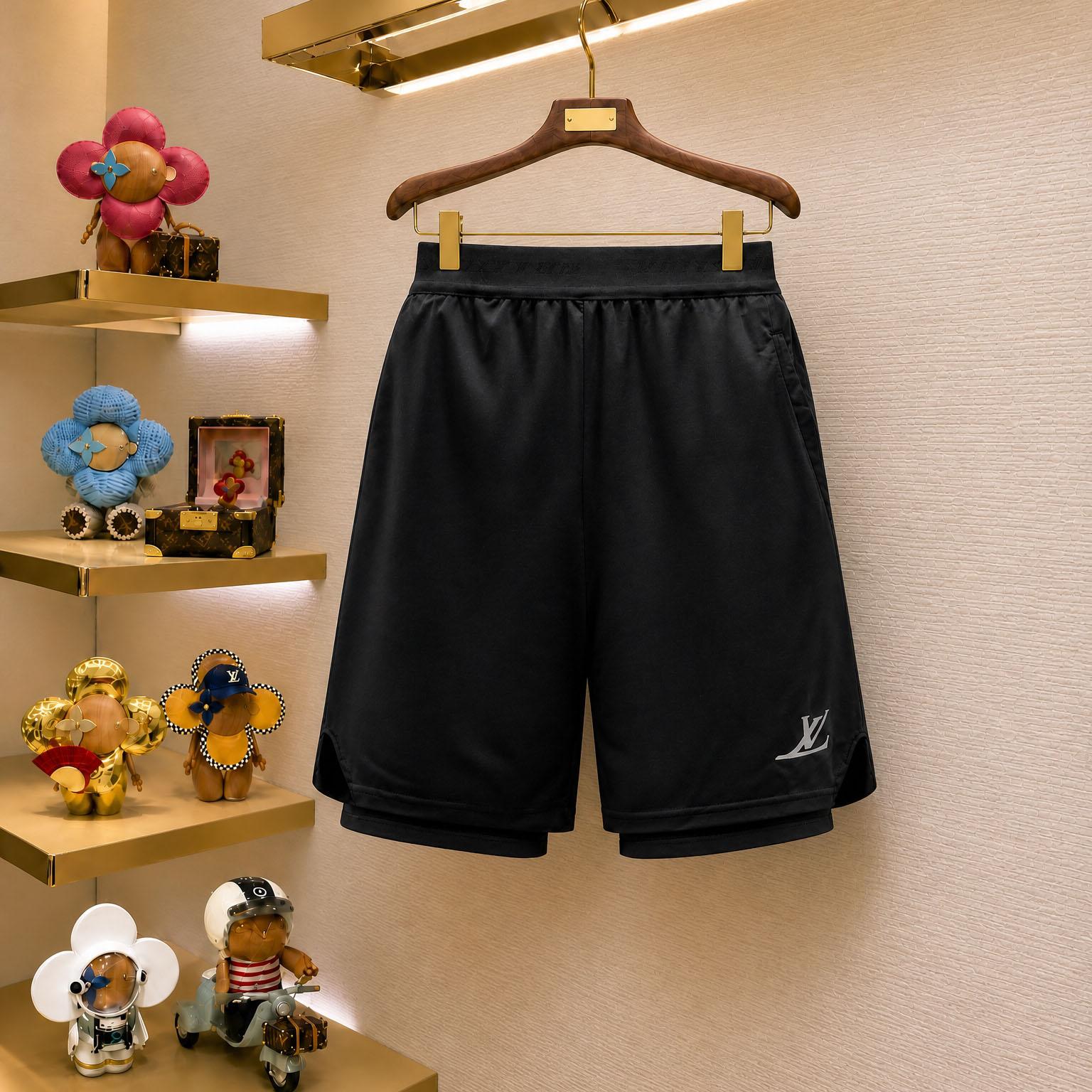 Louis Vuitton Double Layer Running Shorts 1AJCBT - FashionPlug