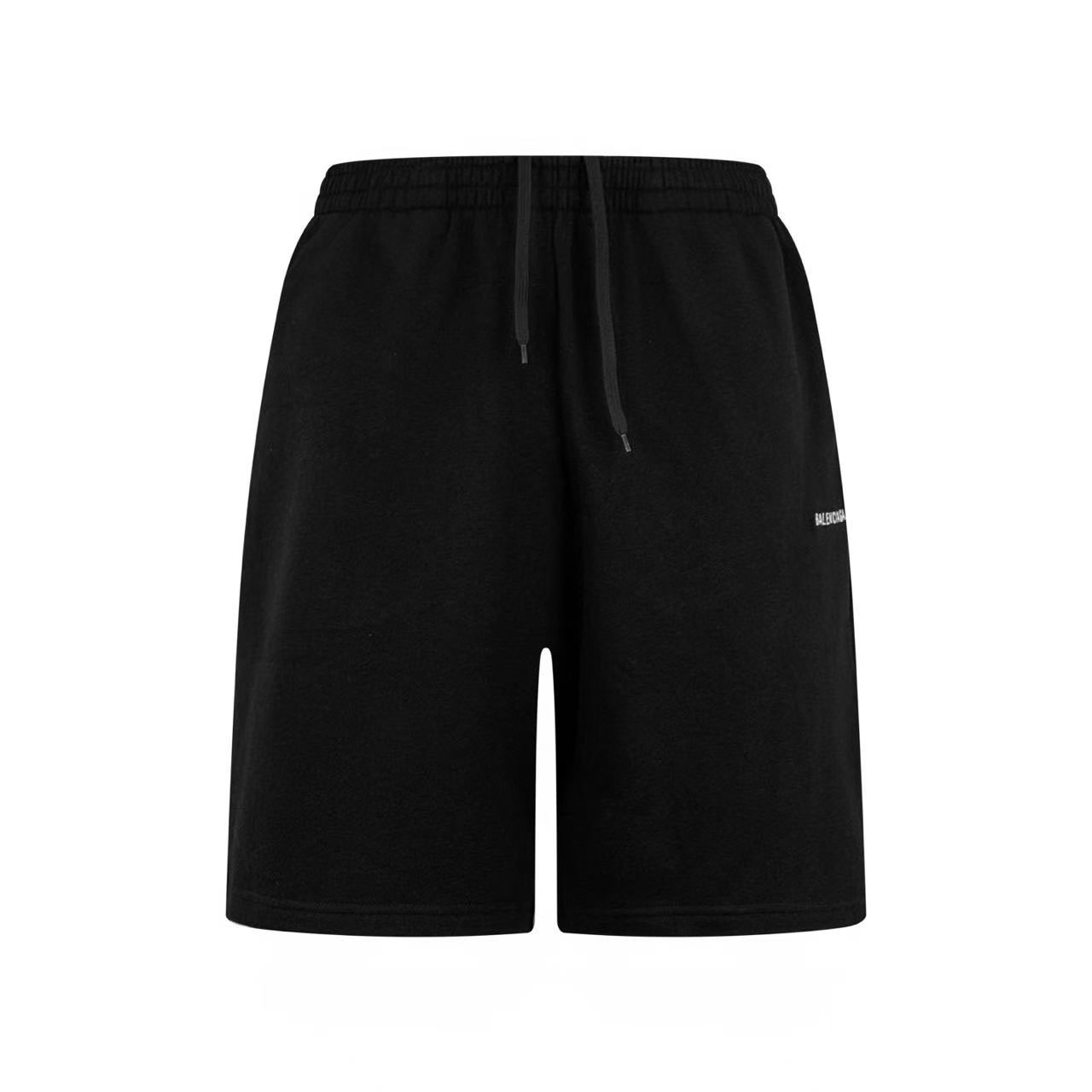 Balenciaga Cotton Casual Shorts - FashionPlug