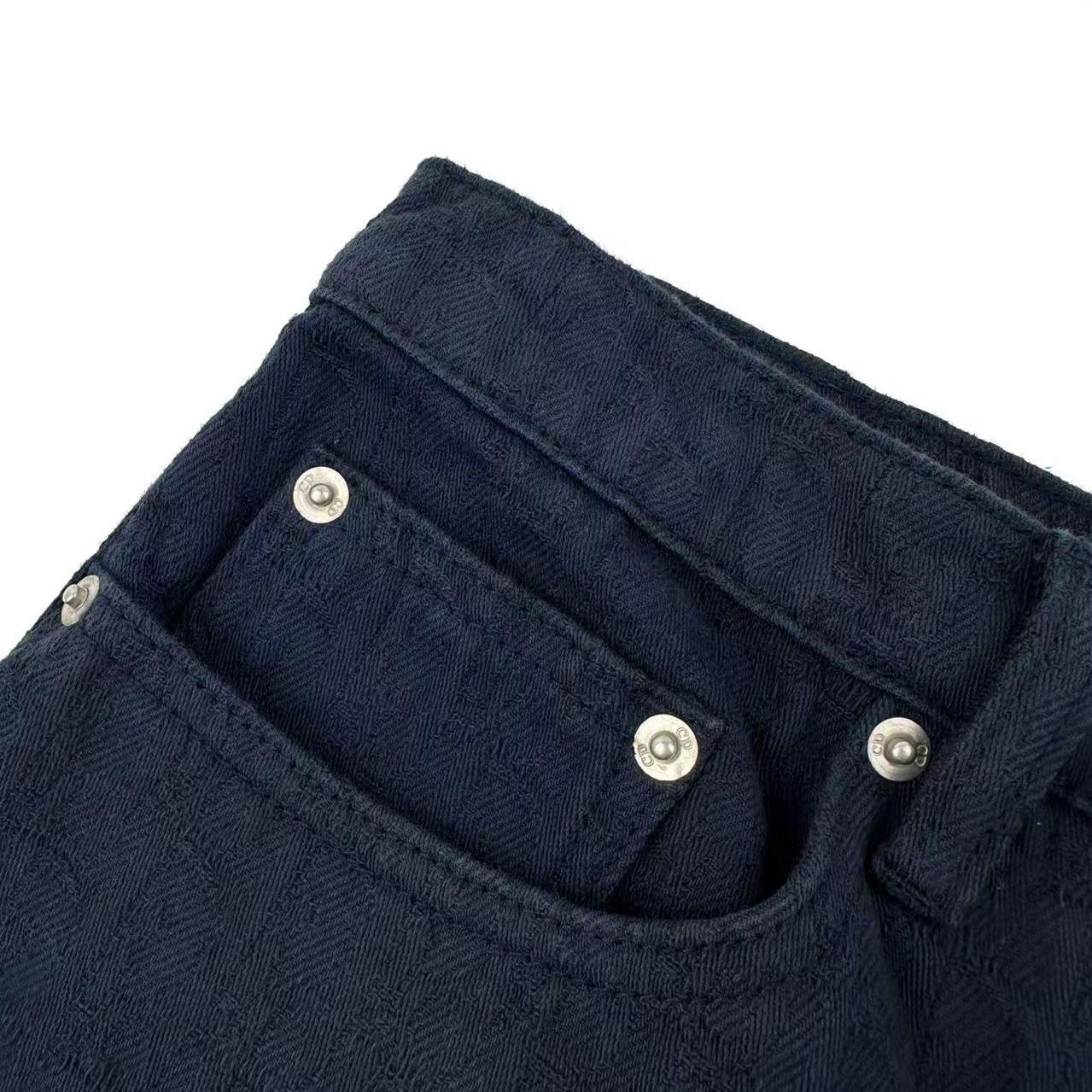 Dior Oblique Long Regular Jeans - FashionPlug
