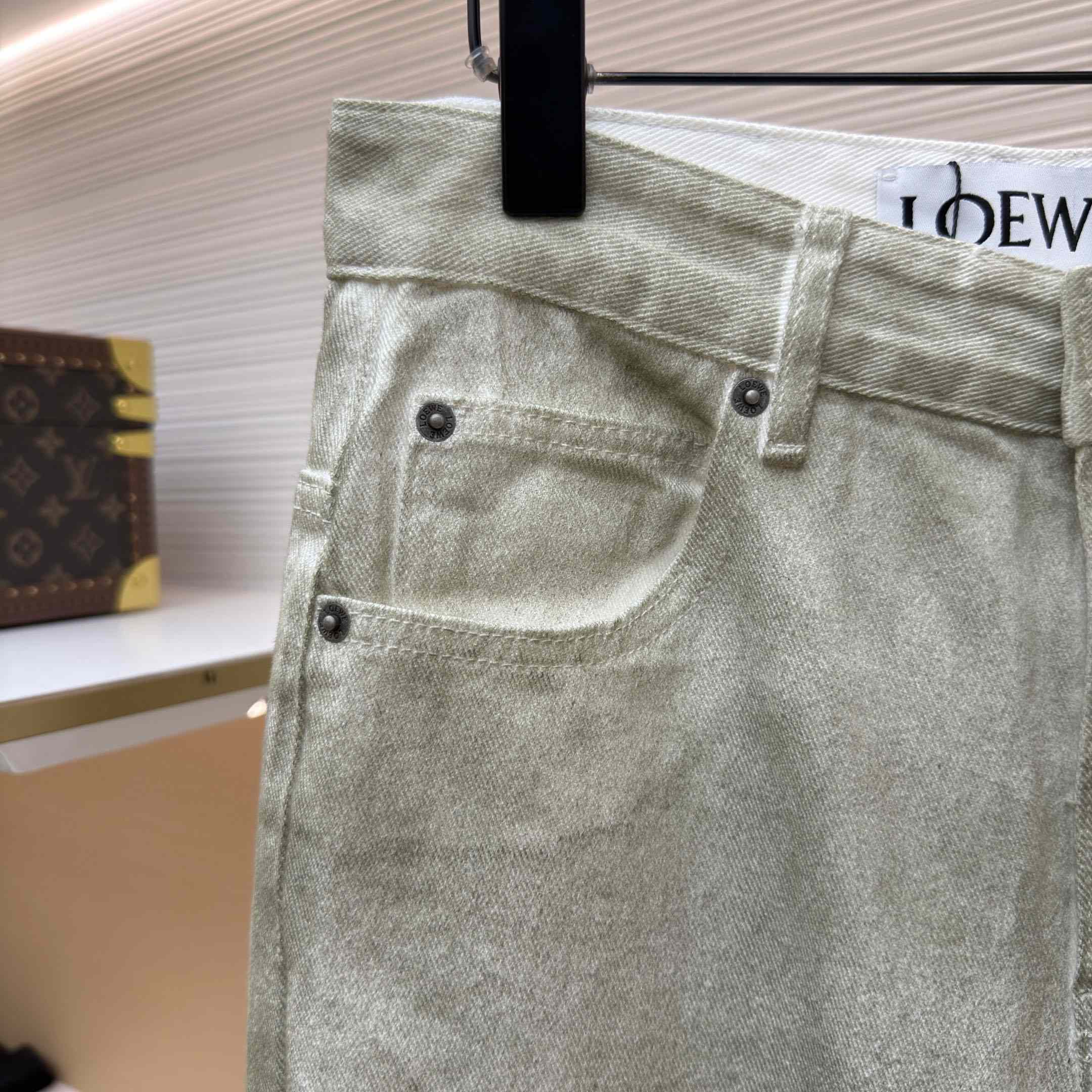 Loewe Jeans In Denim - FashionPlug