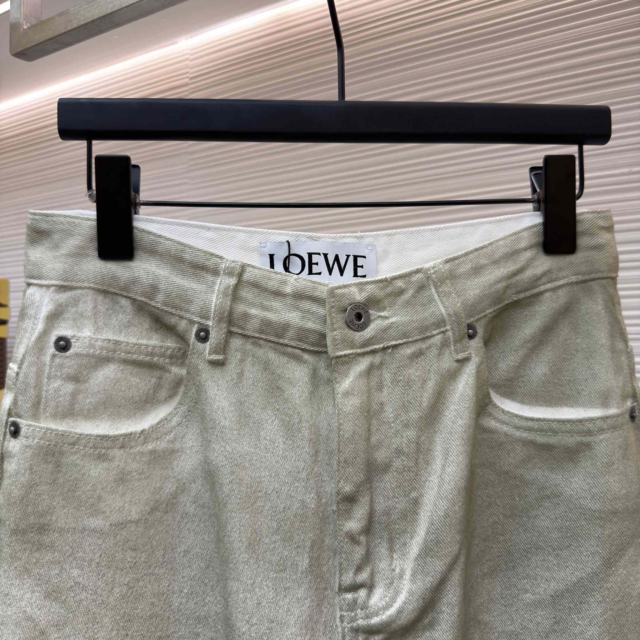 Loewe Jeans In Denim - FashionPlug