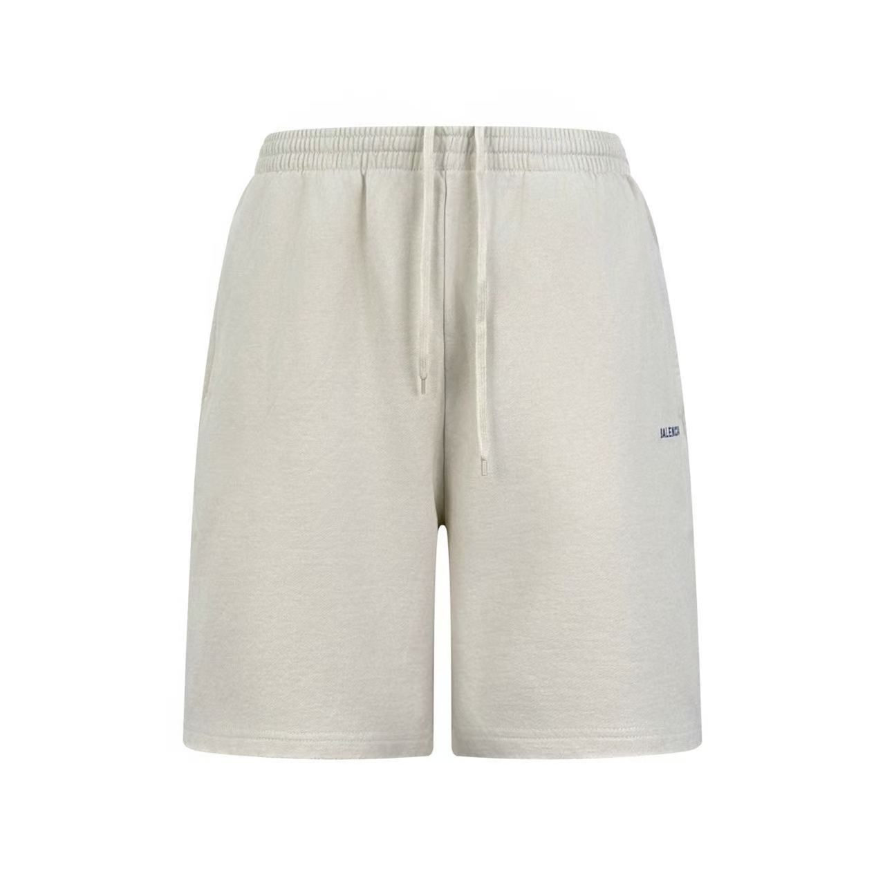 Balenciaga Cotton Casual Shorts - FashionPlug