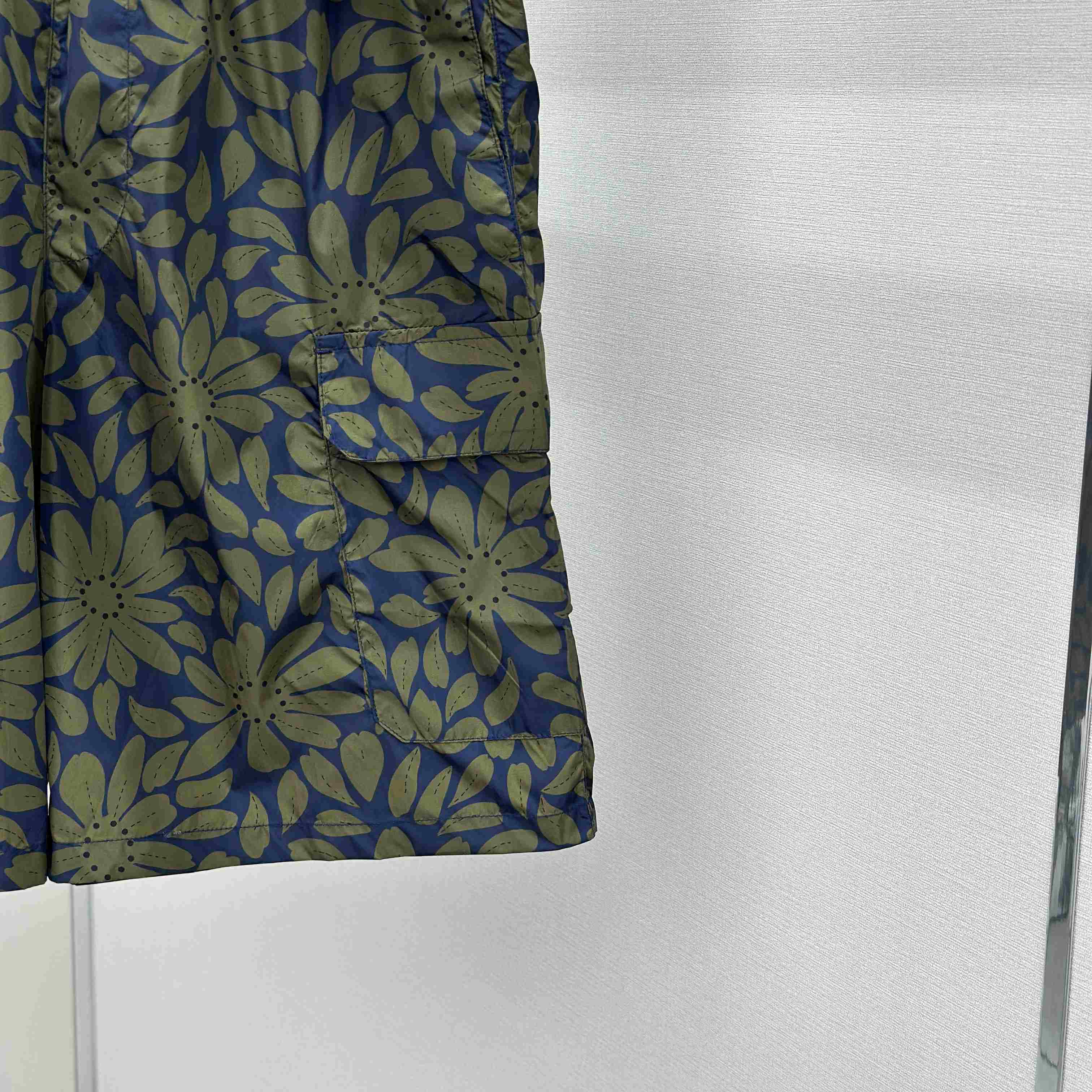 Prada Printed Re-Nylon Swim Trunks - FashionPlug