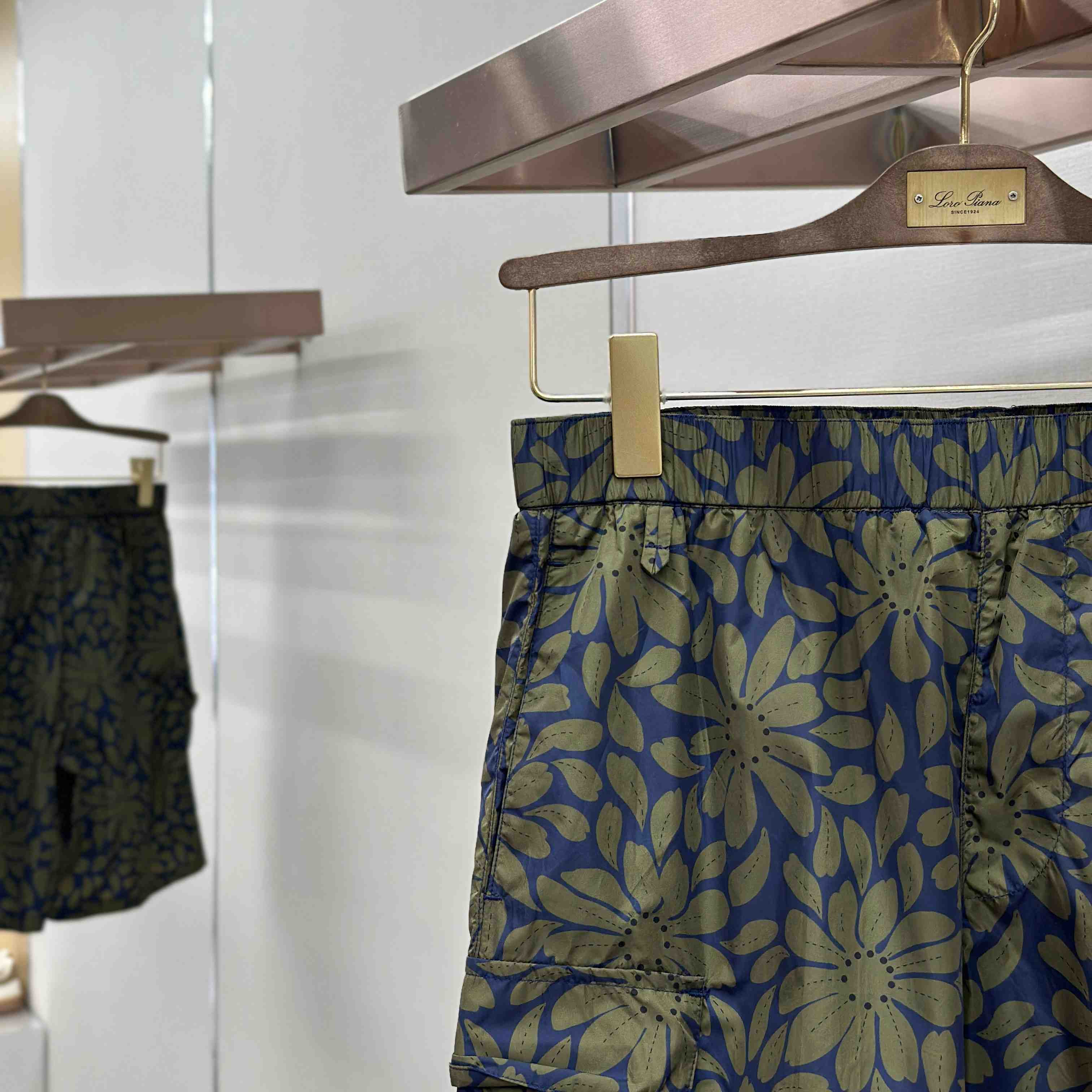 Prada Printed Re-Nylon Swim Trunks - FashionPlug