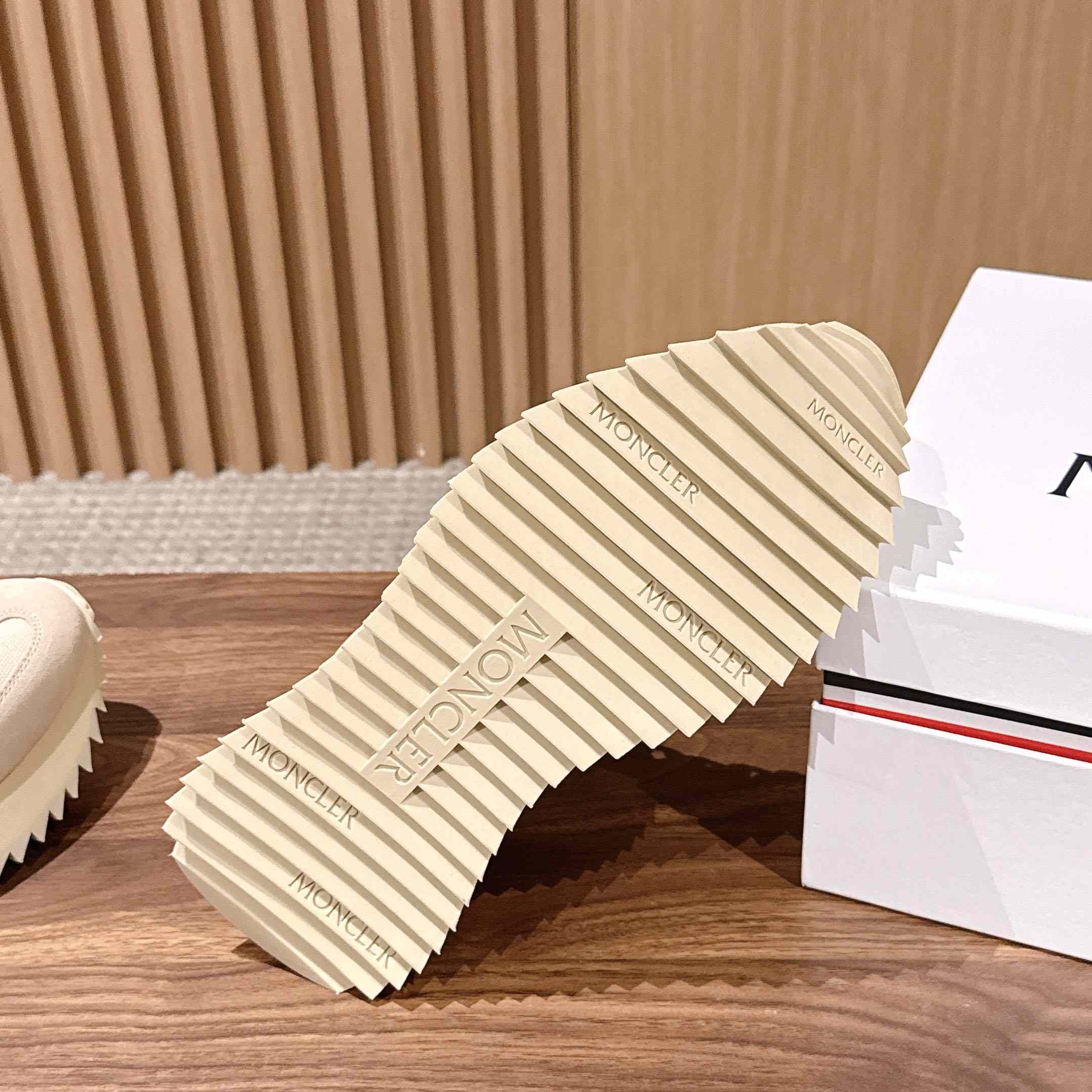 Moncler Pacey2 Suede & Nubuck Sneakers - FashionPlug