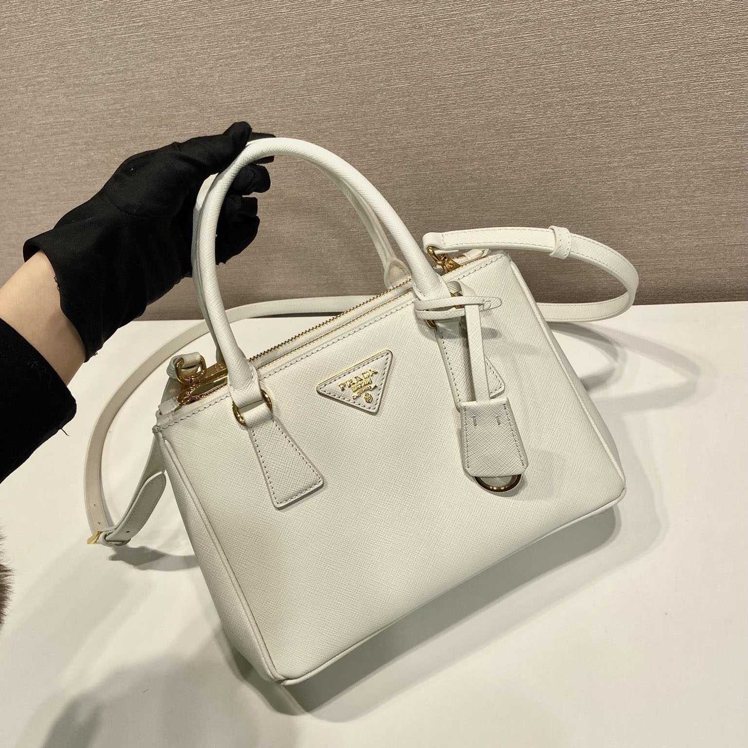 Prada Galleria Small Saffiano Leather Bag - FashionPlug