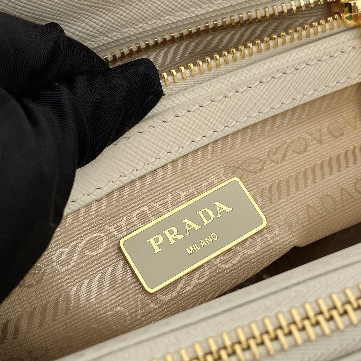 Prada Galleria Small Saffiano Leather Bag - FashionPlug