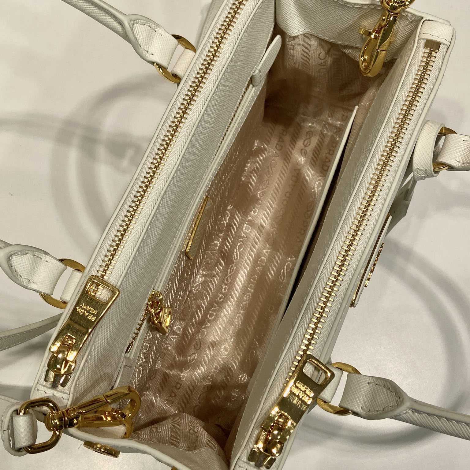 Prada Galleria Small Saffiano Leather Bag - FashionPlug