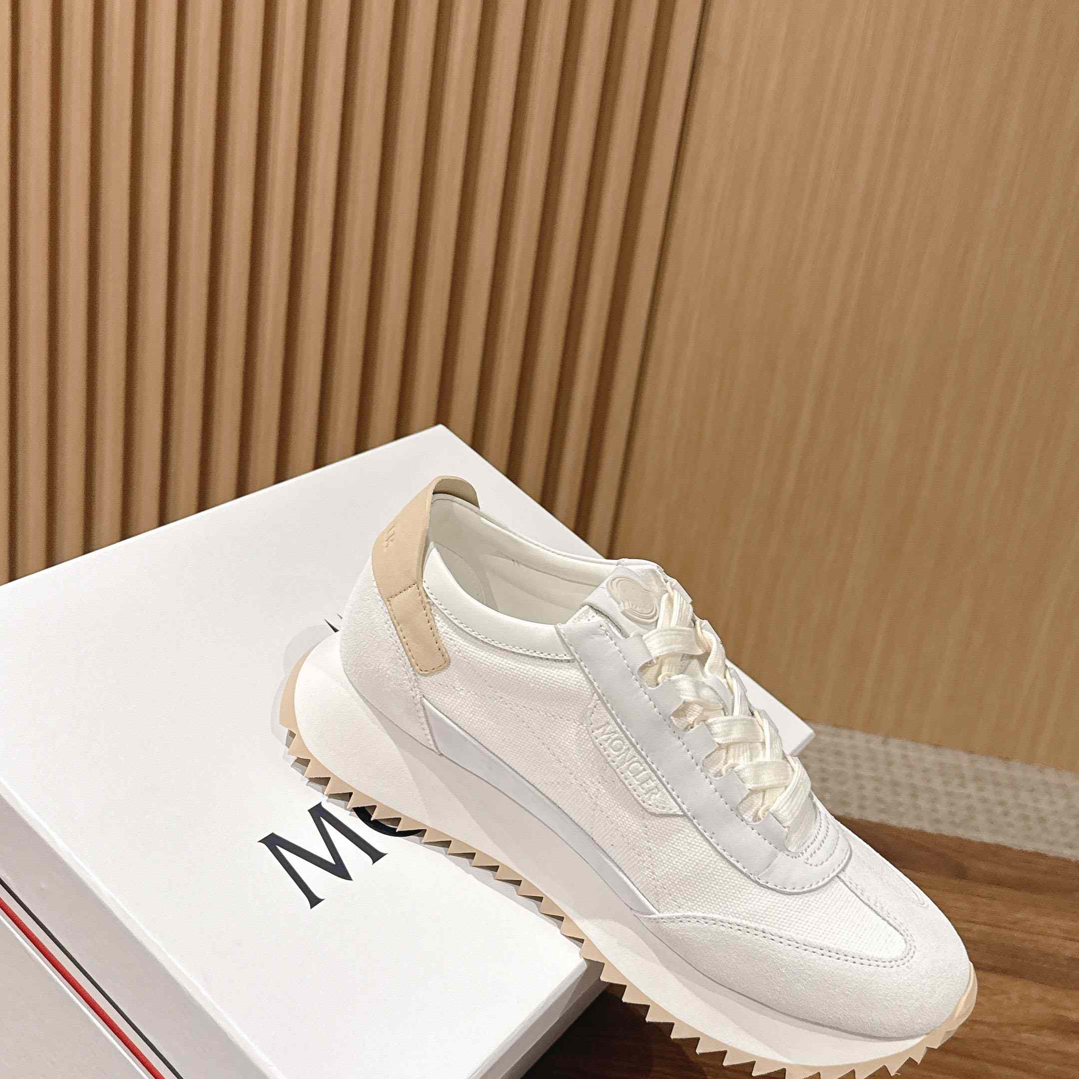 Moncler Pacey2 Suede & Nubuck Sneakers - FashionPlug