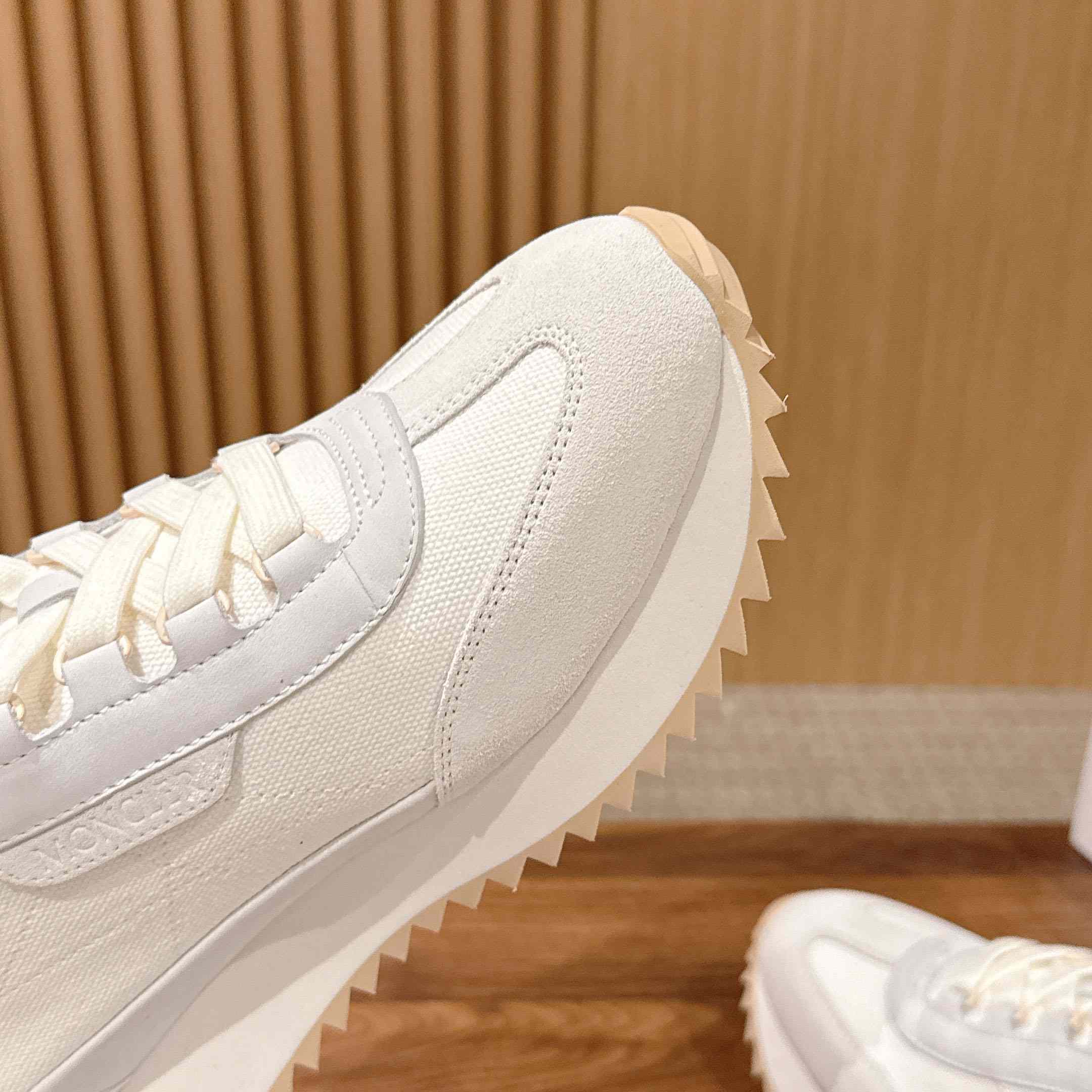 Moncler Pacey2 Suede & Nubuck Sneakers - FashionPlug