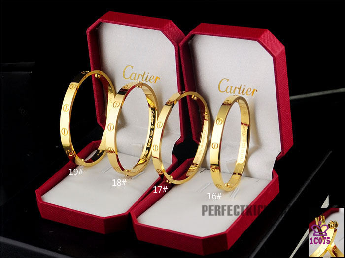 Cartier High Quality Gold Cartier Bracelet - FashionPlug