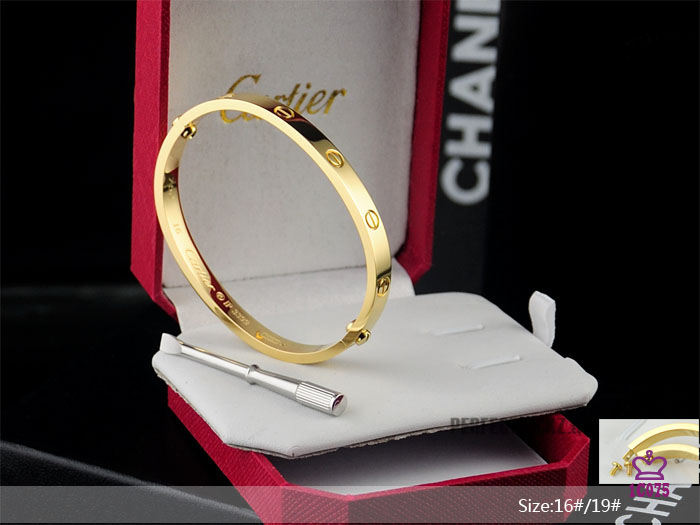 Cartier High Quality Gold Cartier Bracelet - FashionPlug