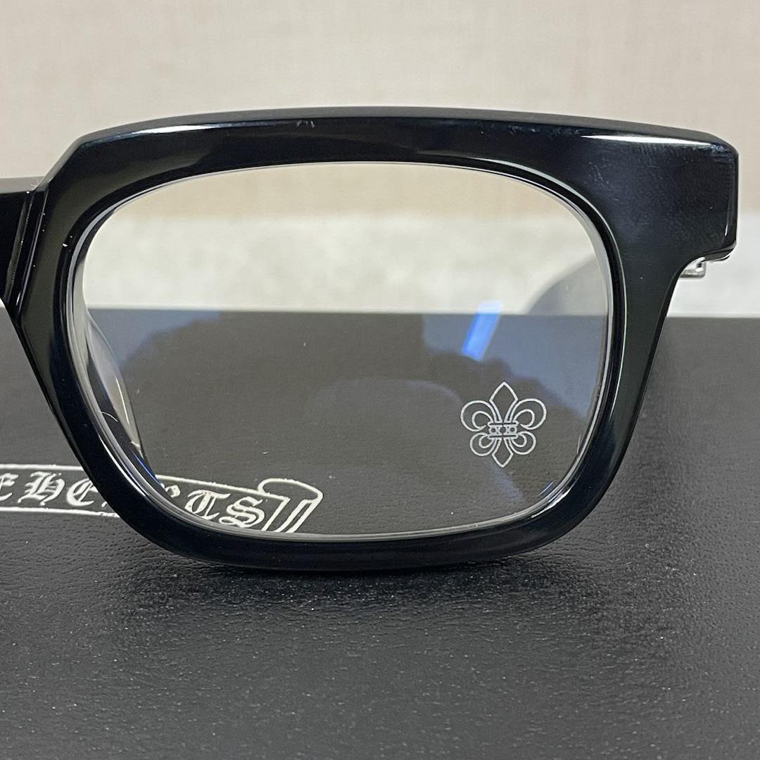 Chrome Hearts See You In Tea Eyeglasses In Black - FashionPlug