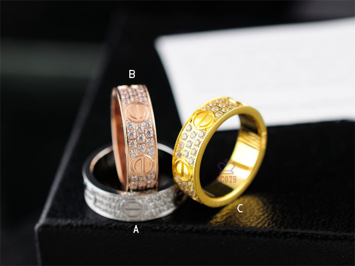 Cartier Love Ring With Diamonds - FashionPlug