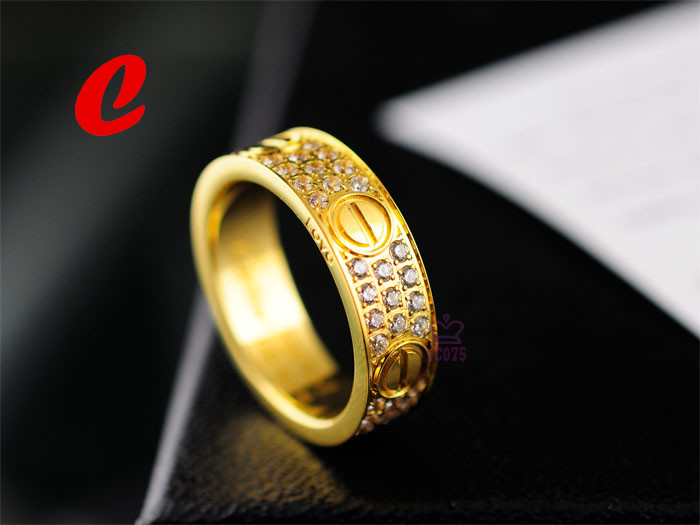 Cartier Love Ring With Diamonds - FashionPlug