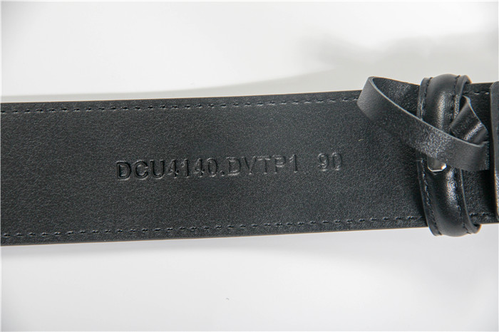 Versace Black Leather Versace Medusa Mens Belt Head Buckle - FashionPlug