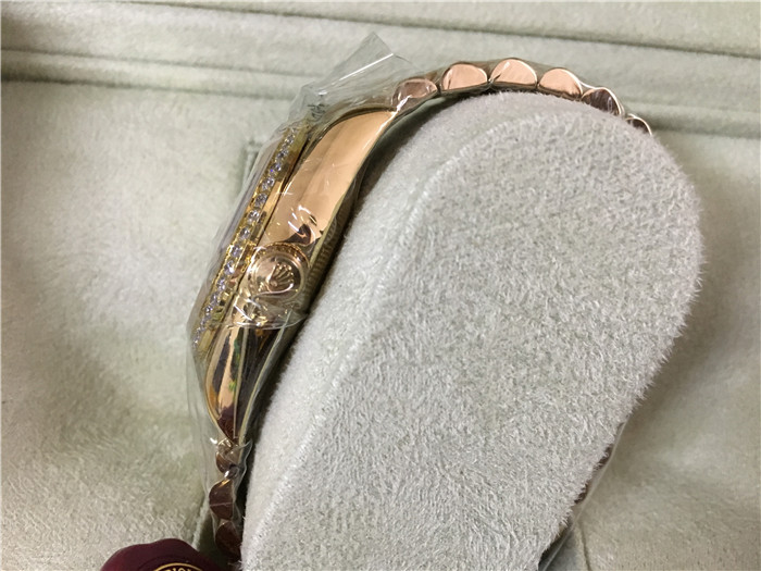 Rolex High Quality Oyster Perpetua Pearlmaster 28/31/36 Yellow Gold Diamond Watch - FashionPlug