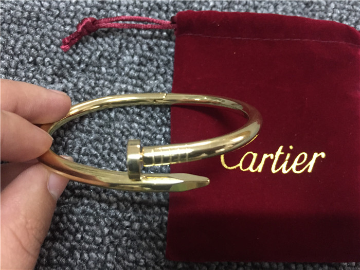 Cartier Juste Un Clou Bracelet In Golden Color - FashionPlug