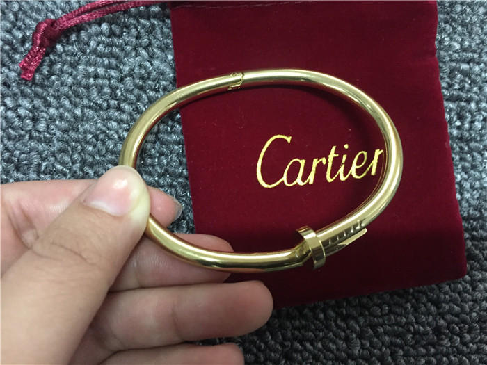 Cartier Juste Un Clou Bracelet In Golden Color - FashionPlug