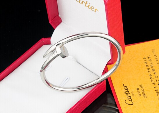 Cartier Juste Un Clou Bracelet In Silver Color - FashionPlug