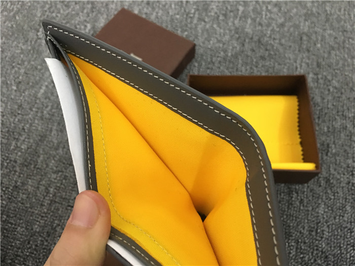 Short 6 Card Slots Billfold Wallet Grey - FashionPlug