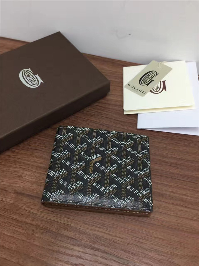 Short 6 Card Slots Billfold Wallet Grey - FashionPlug