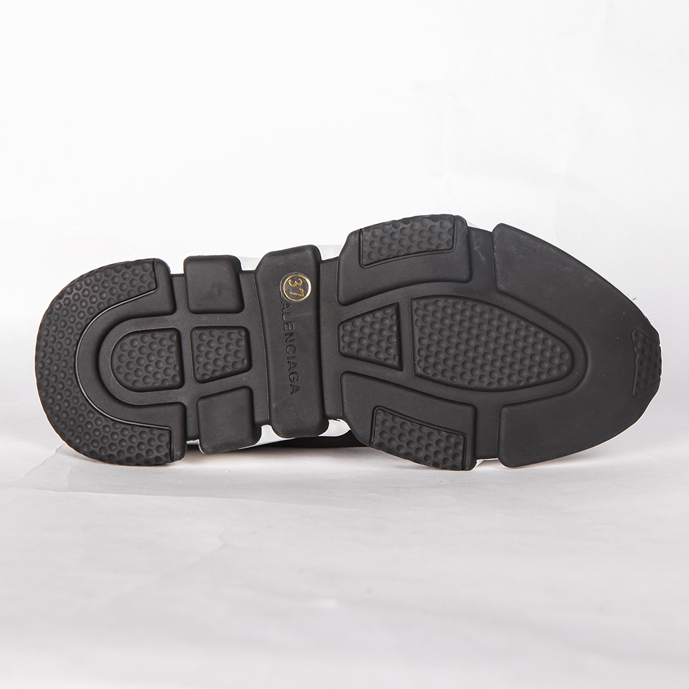 Balenciaga Speed Trainer Bicolor Black Sole - FashionPlug