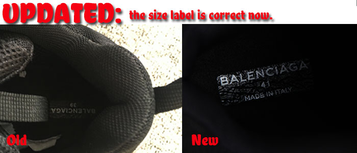 [Updated Best Version] Balenciaga Triple S Sneaker Black Red White - FashionPlug