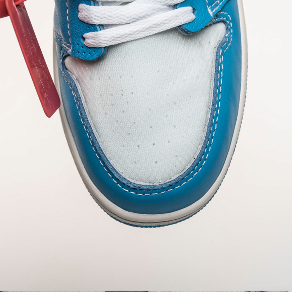Jordan Off White X Air Jordan 1  UNC Sneaker - FashionPlug