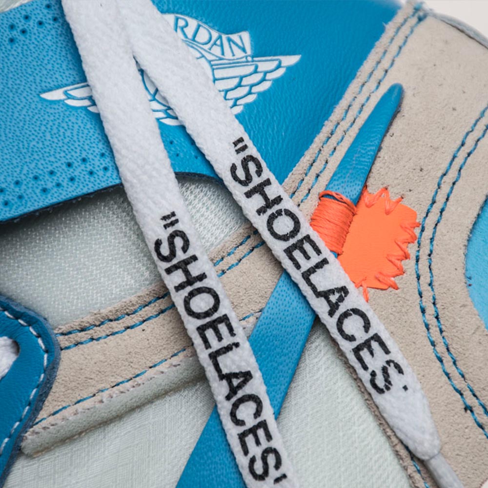 Jordan Off White X Air Jordan 1  UNC Sneaker - FashionPlug