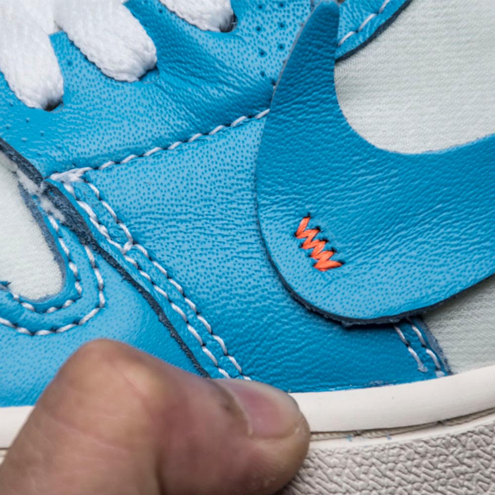 Jordan Off White X Air Jordan 1  UNC Sneaker - FashionPlug